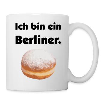 Berliner - Tasse - Weiß - Rechts