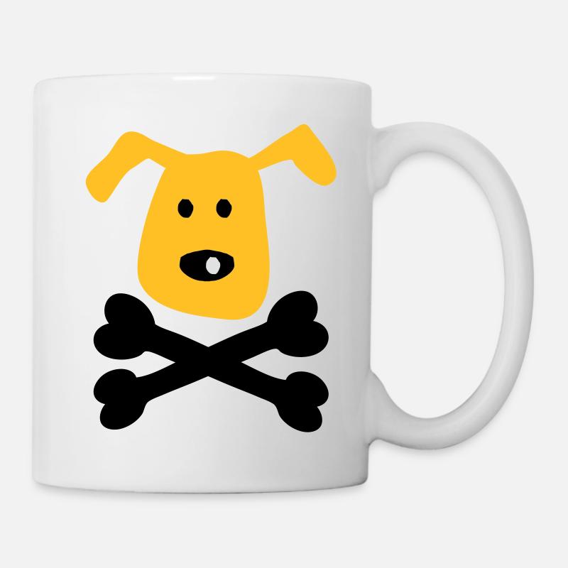 Hund - Tasse - Weiß