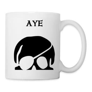 Aye ~ ~ - Mug blanc - blanc - Droite