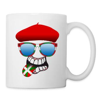 Baskische smiley 6 - Tasse - Weiß - Rechts