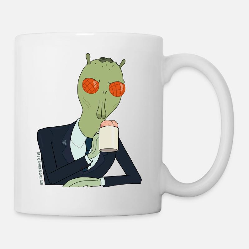 Rick and Morty Cornvelious Daniel - Mug - white
