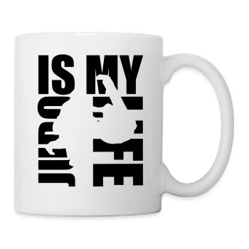 judo is my life - Mug - white - Right