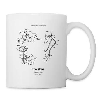 Ballet Shoe - Mug - white - Right