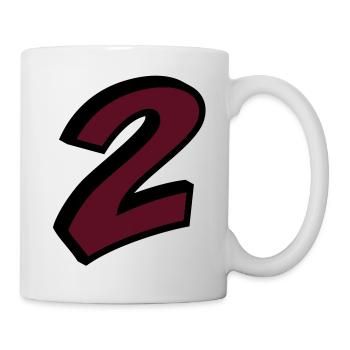 2 - Tasse - Weiß - Rechts