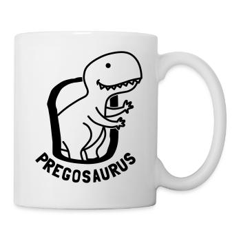 Prégosaurus dino - Mug blanc - blanc - Droite