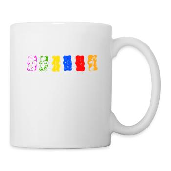 Bonbons - Bonbons - Idée cadeau - Mug blanc - blanc - Droite