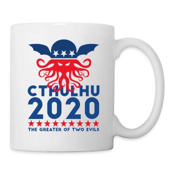 Cthulhu 2020 - Mug blanc - blanc - Droite