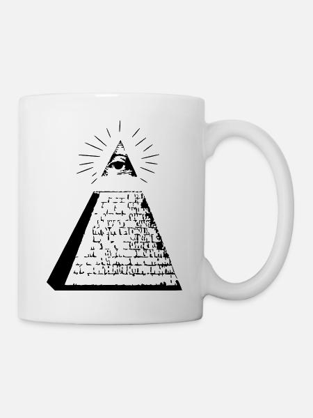 Illuminati - Mug blanc - blanc