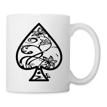 Ace of Spades 13 by dk - Mug - white - Right