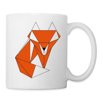renard - Mug blanc - blanc - Droite