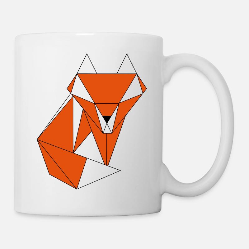 Fuchs - Tasse - Weiß