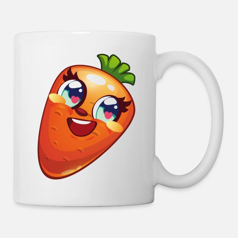 Süße Karotte - Tasse - Weiß