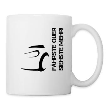 Ferry across, see more black - Mug - white - Right
