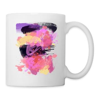 Kay&Em Color Explosion - Tasse - Weiß - Rechts
