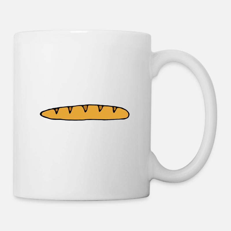 baguette - Mug - white