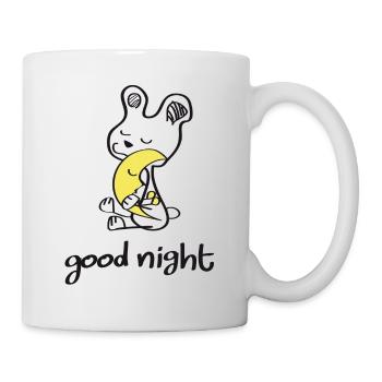 Bonne nuit chérie - Mug blanc - blanc - Droite