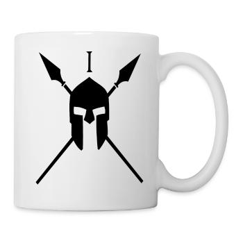 Spartan - Mug blanc - blanc - Droite