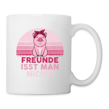 Vegan Vegan Lifestyle Gift · Friends are one - Mug - white - Right