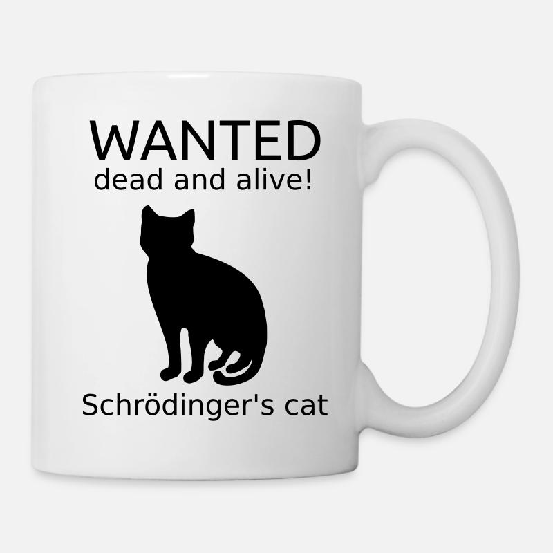 Schrödingers Katze - Tasse - Weiß