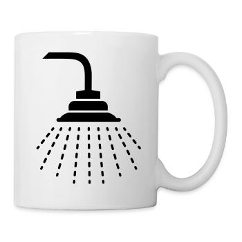 dusche_f1 - Mug - white - Right