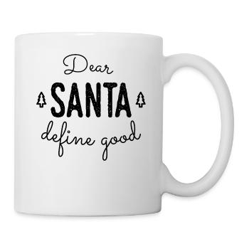 Lettre du père noël - Mug blanc - blanc - Droite
