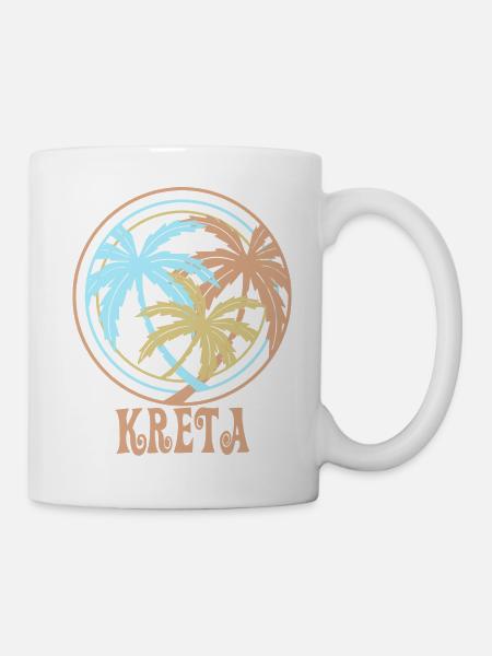 Kreta - Tasse - Weiß