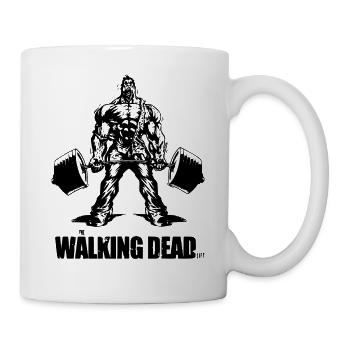 the-walking-deadlift - Tasse - Weiß - Rechts
