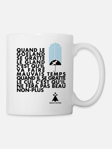 BREIZH GOELAND - Mug blanc - blanc