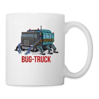 Le camion de bug - Mug blanc - blanc - Droite
