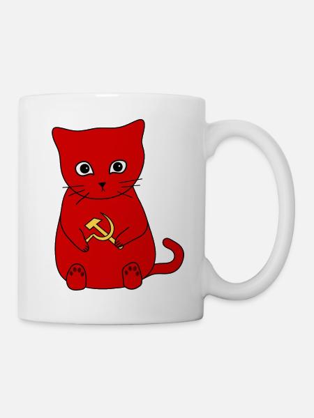 ☭ ☭ Kittens For Communism ☭ ☭ - Mug blanc - blanc