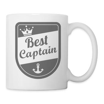 best captain - Tasse - Weiß - Rechts