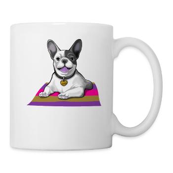 French Bulldog French Bully Gift - Mug blanc - blanc - Droite