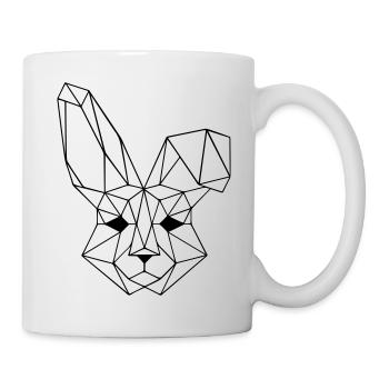 Rabbit - Tasse - Weiß - Rechts