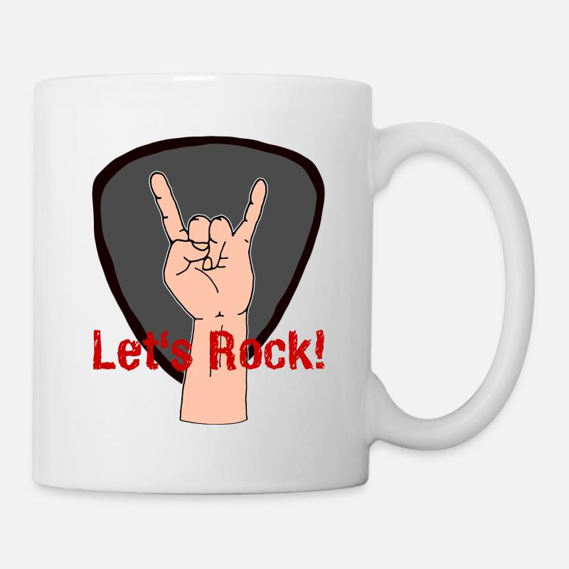 Lets Rock - Tasse - Weiß