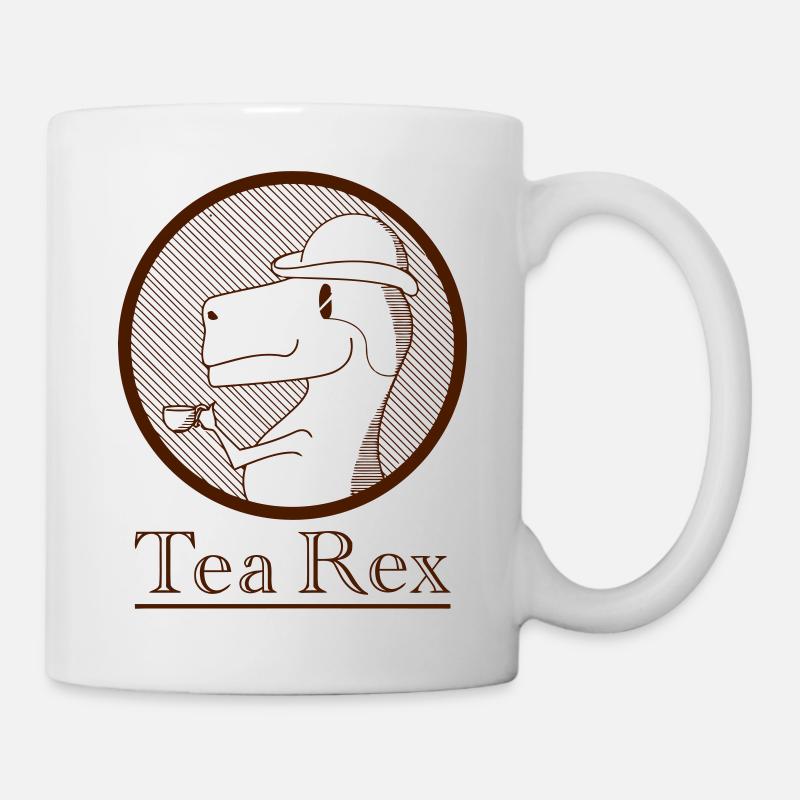 Tea Rex - Tasse - Weiß