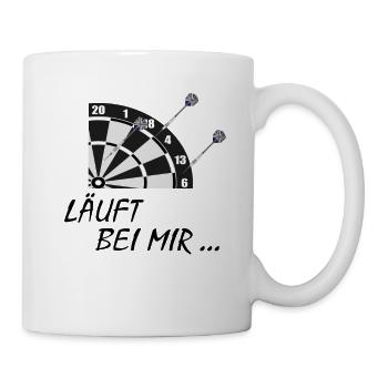 Darts dart beer funny departure - Mug - white - Right