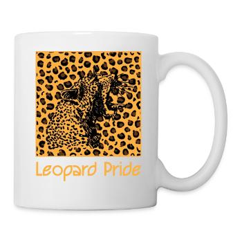 Leopard animal leopard pattern cat - Mug - white - Right