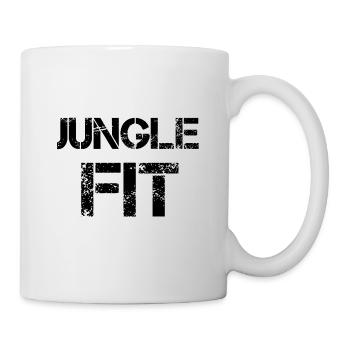 Jungle fit weiß - Tasse - Weiß - Rechts