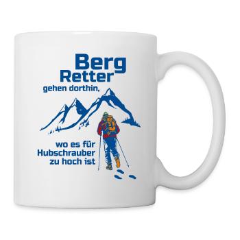 Cadeau de randonnée en montagne - Mug blanc - blanc - Droite