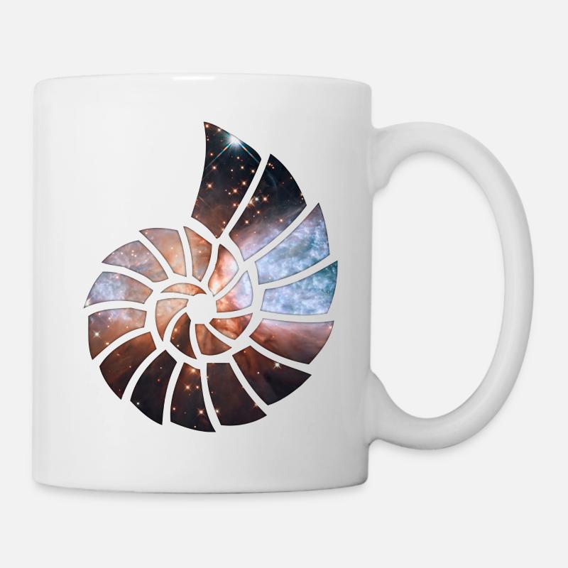 Spirale cosmique - Mug blanc - blanc