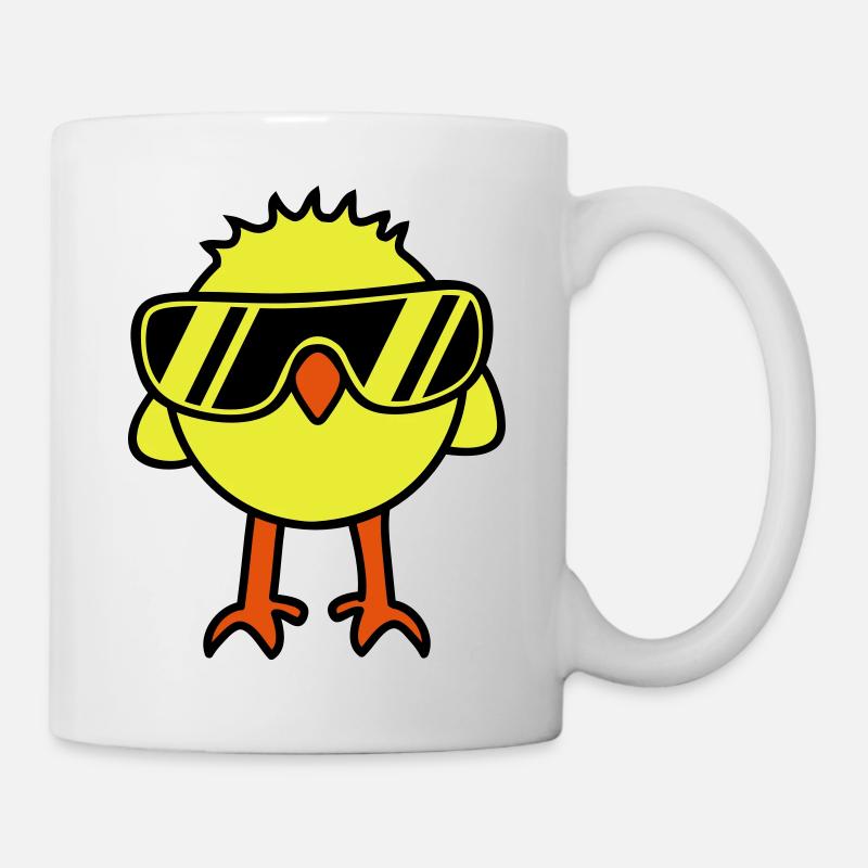 Poussin frais - Mug blanc - blanc