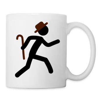 Fast Old Man - Mug blanc - blanc - Droite