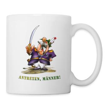 Antreten zum Schützenfest! - Tasse - Weiß - Rechts