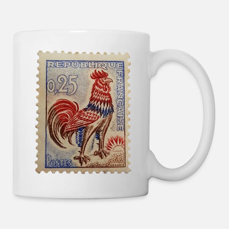 Frankreich - Tasse - Weiß