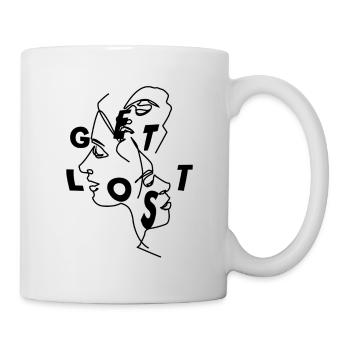 Get Lost! - Tasse - Weiß - Rechts