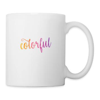 colorful - Tasse - Weiß - Rechts