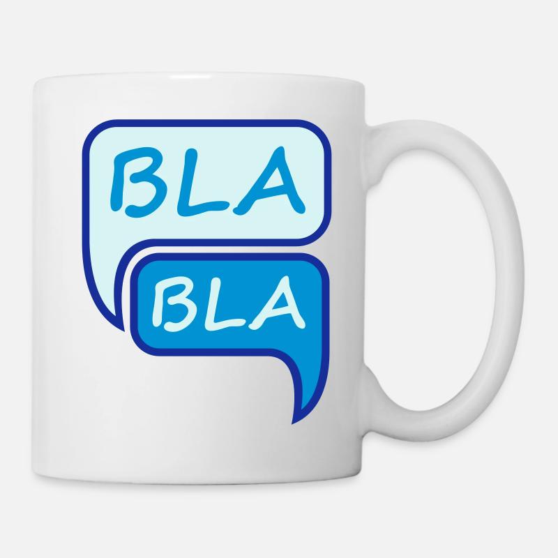 Bla Bla Design - Tasse - Weiß
