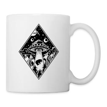 Alien Beam T-Shirt - Mug - white - Right