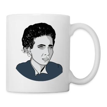 Simone de Beauvoir - Mug - white - Right
