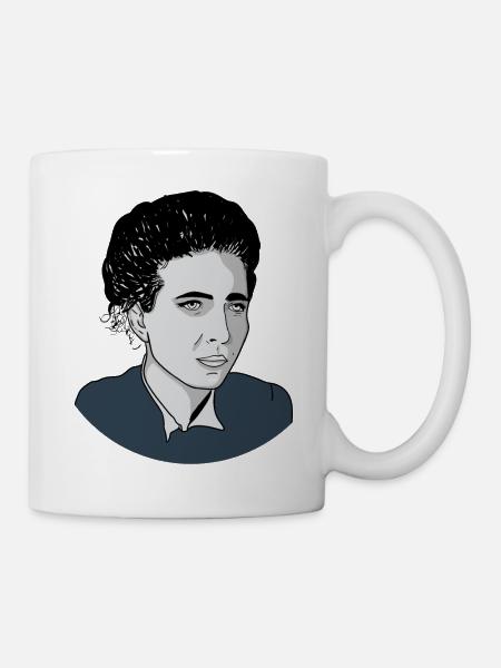 Simone de Beauvoir - Mug - white